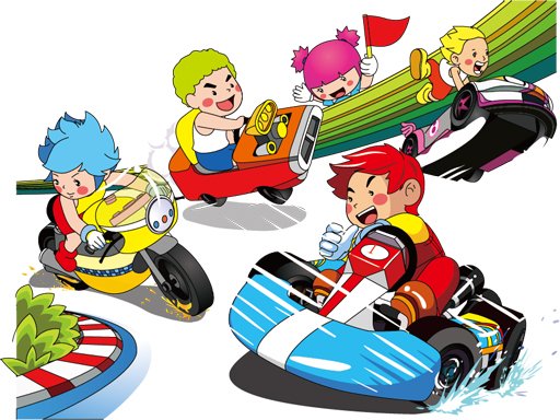 Cartoon Kart Puzzle — Puzzle